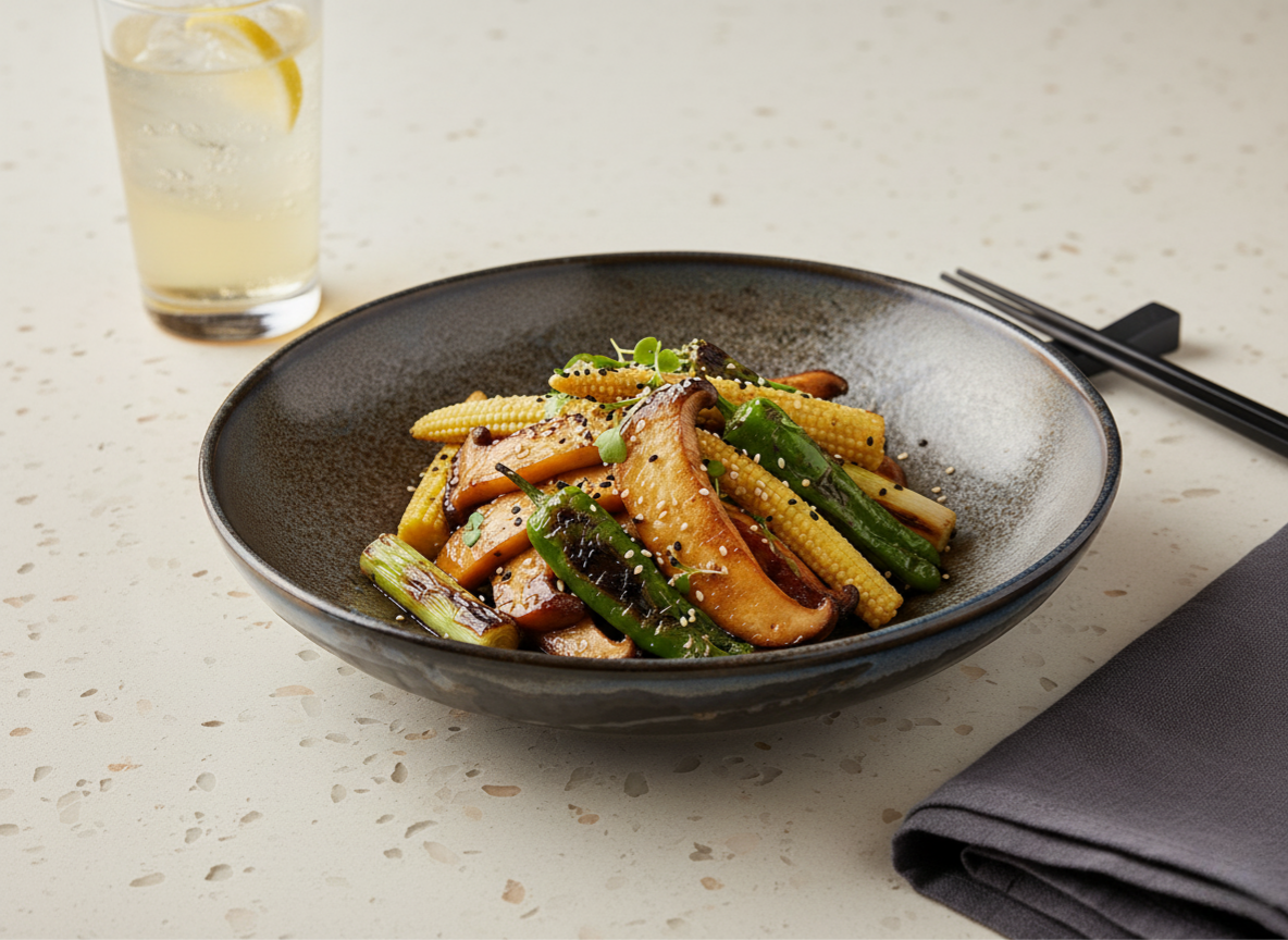 Teppanyaki Vegetable Bowl – Sandstorm